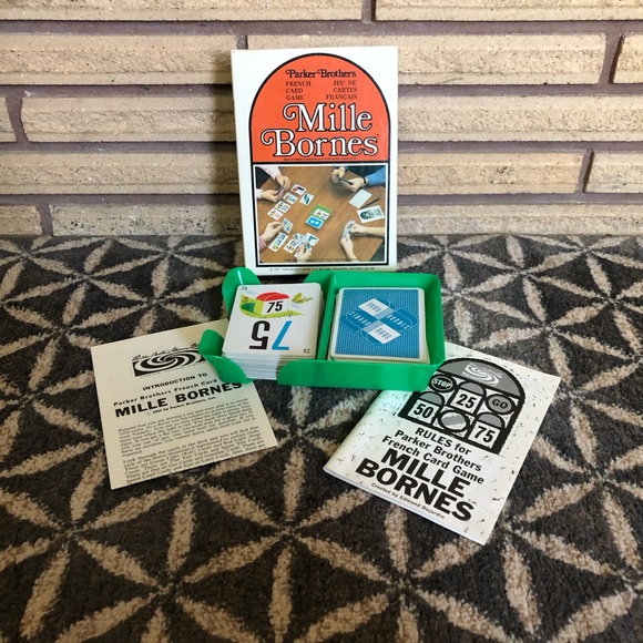 70's Mille Bornes Card Game - 70's Game - French Card Game - French Game - Picture 2 of 9